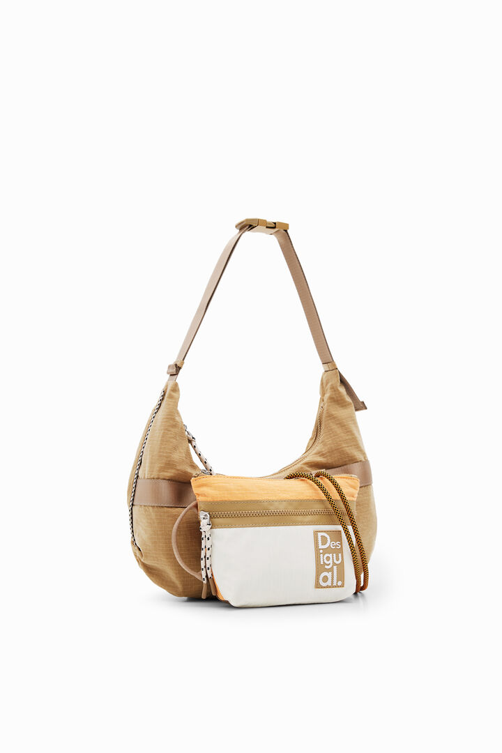 S multi-position Voyager hobo bag | Desigual