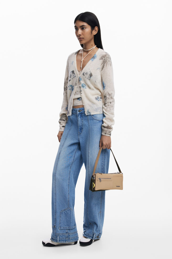 Bolso convertible bicolor pequeño | Desigual