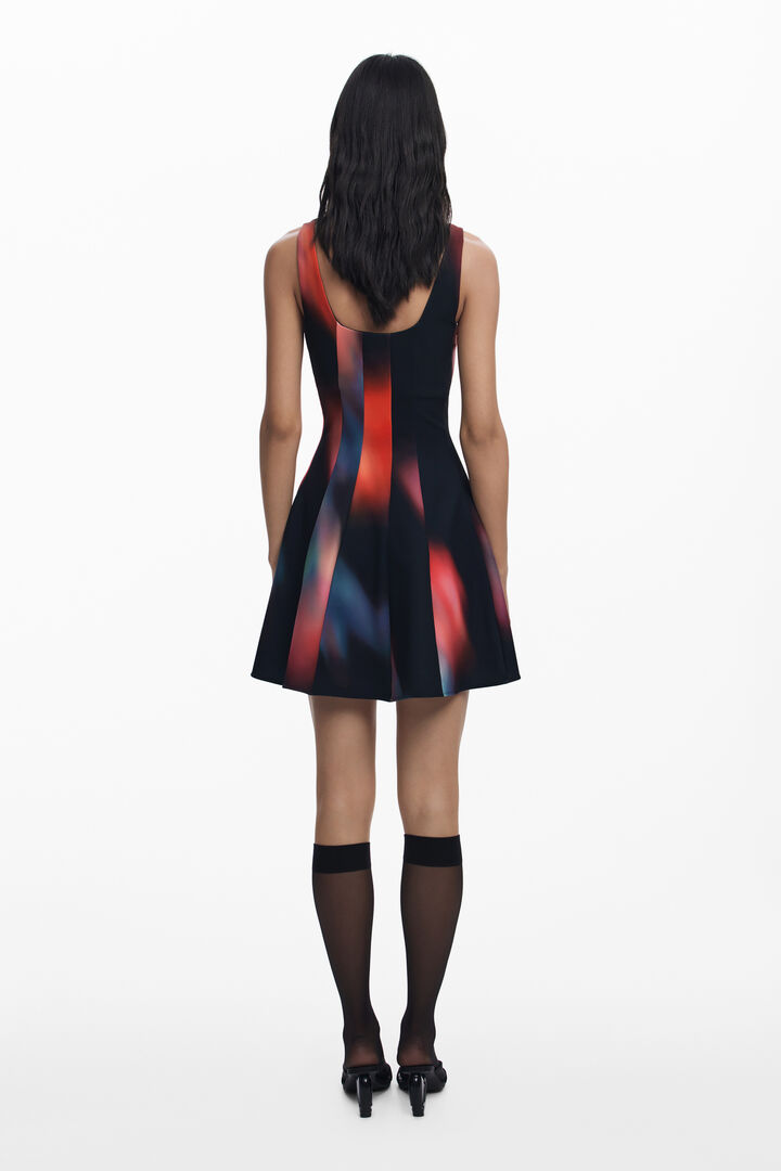 Panel short dress | Desigual