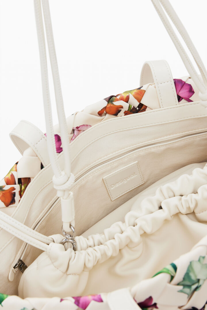 Shopper-Tasche mit Blumenmuster | Desigual