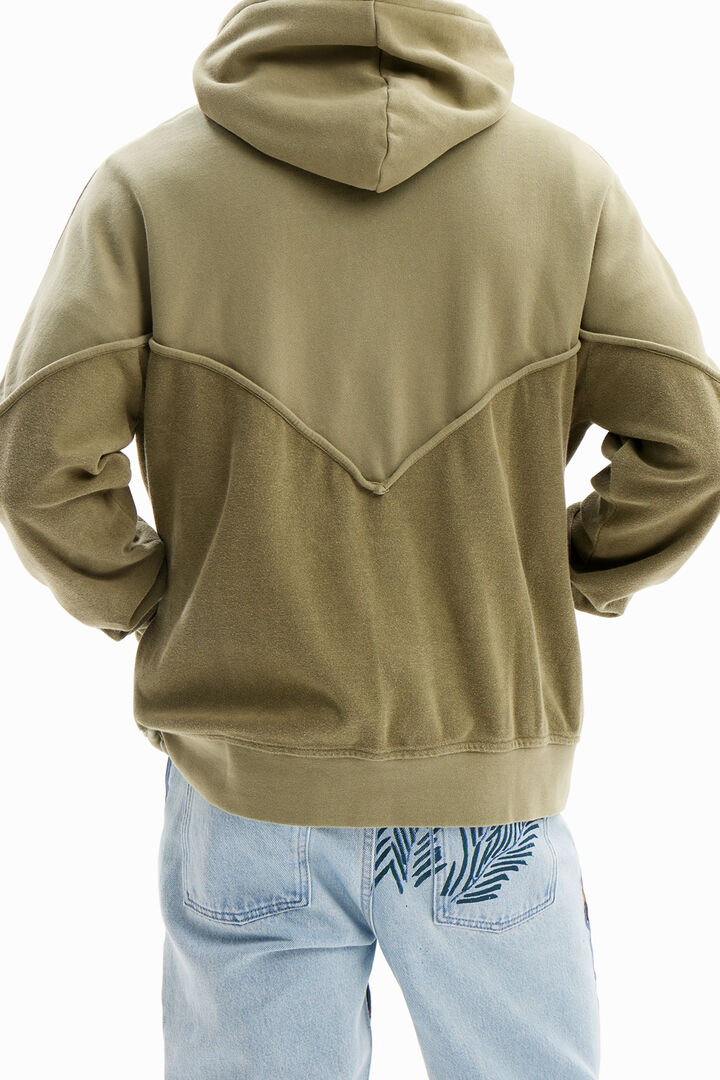 Two-tone sweatshirt | Desigual