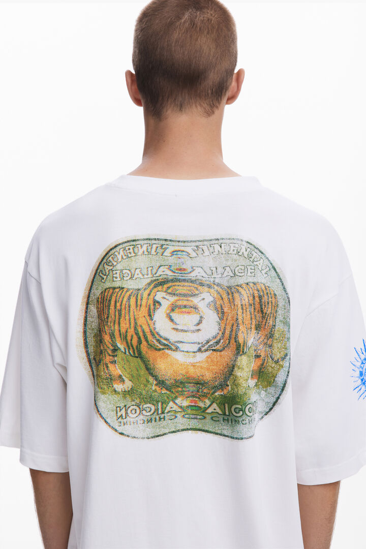 Arty print T-shirt | Desigual