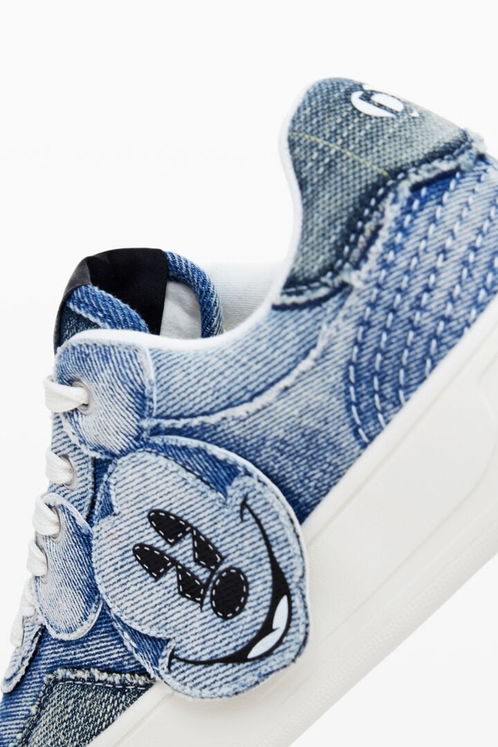 Zapatillas denim Mickey Mouse | Desigual