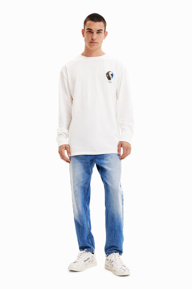 Oversize yin-yang T-shirt | Desigual