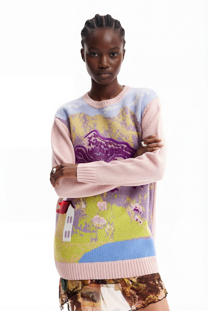 Camisola paisagem M. Christian Lacroix