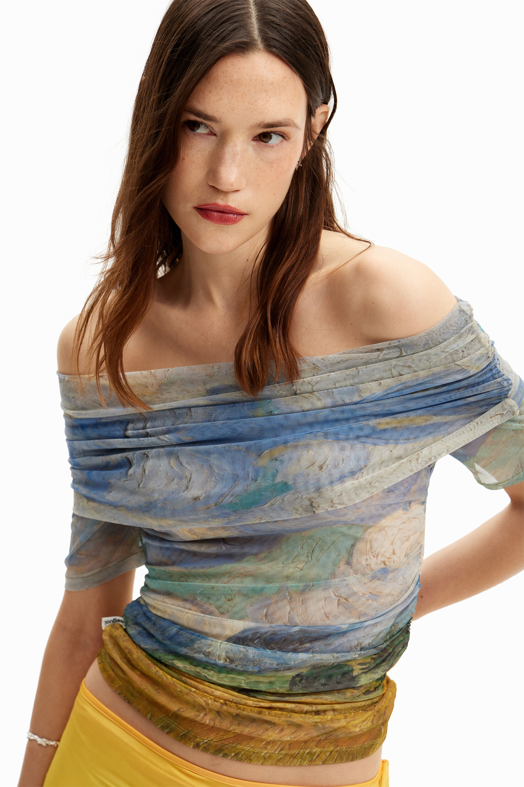 Camiseta bandeau Van Gogh