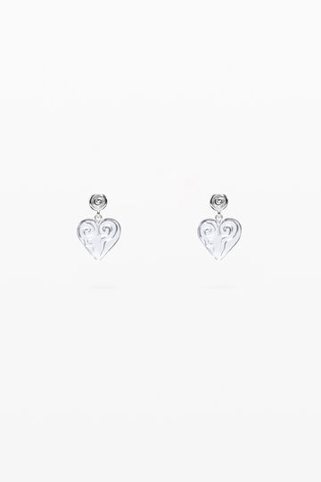 Zalio purple crystal earrings | Desigual