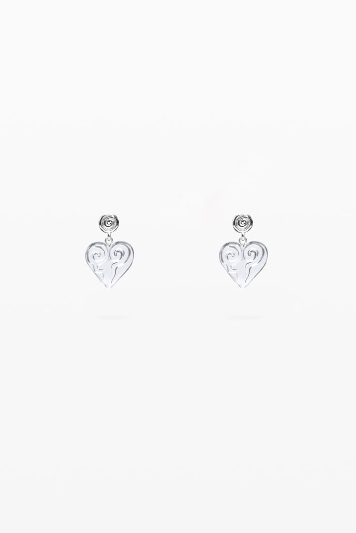 Pendientes cristal morado Zalio | Desigual