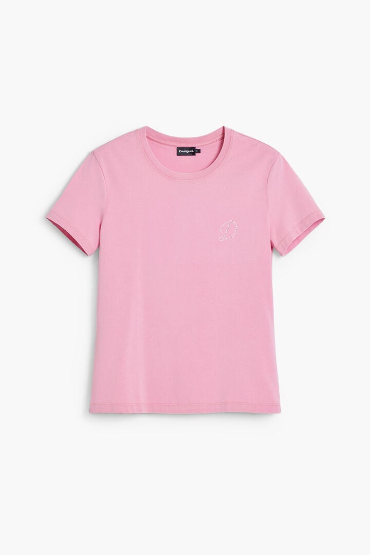 T-SHIRT "D" STRASS