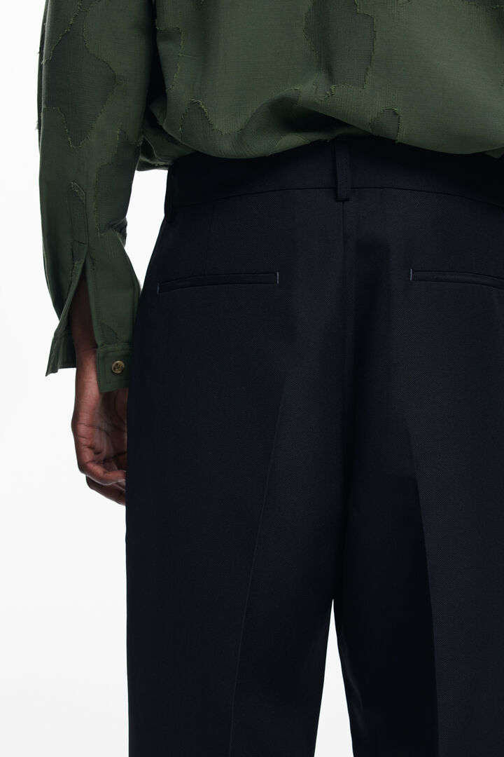 Pantalón pinzas contrastes | Desigual