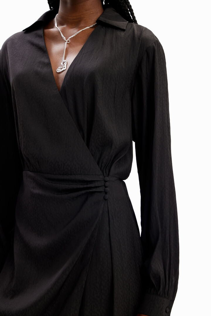 Short wrap dress | Desigual