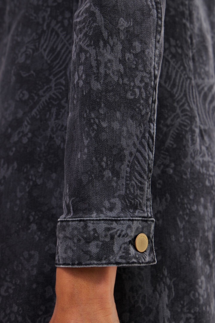 Vestido vaquero corto animales | Desigual