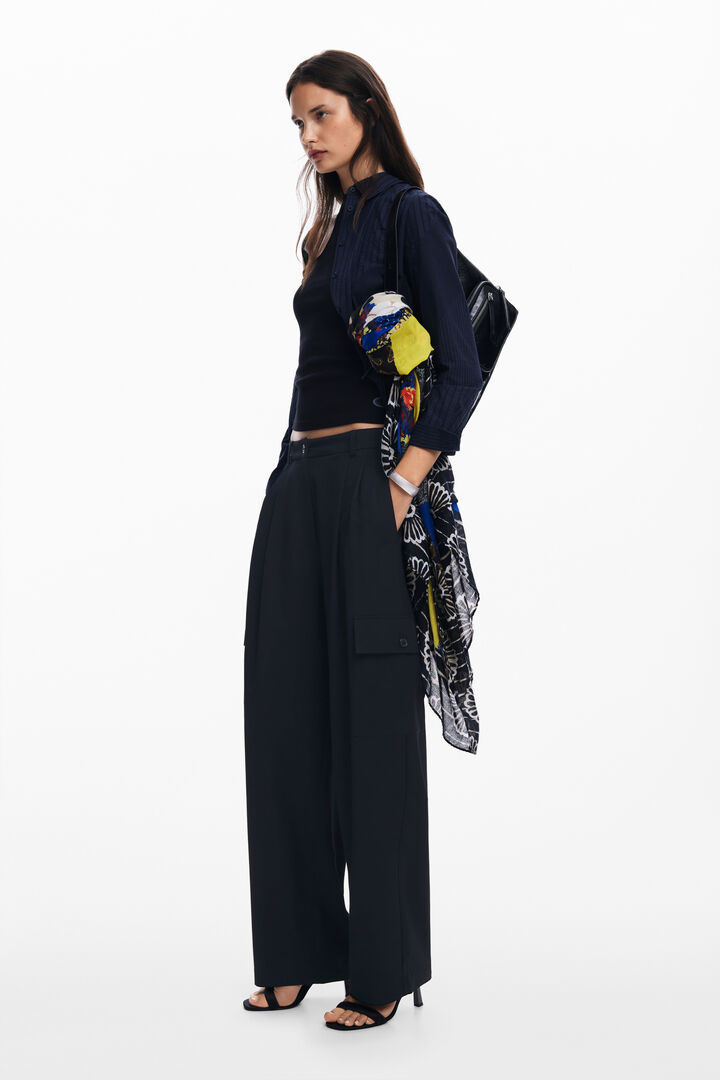 Floral patch scarf | Desigual
