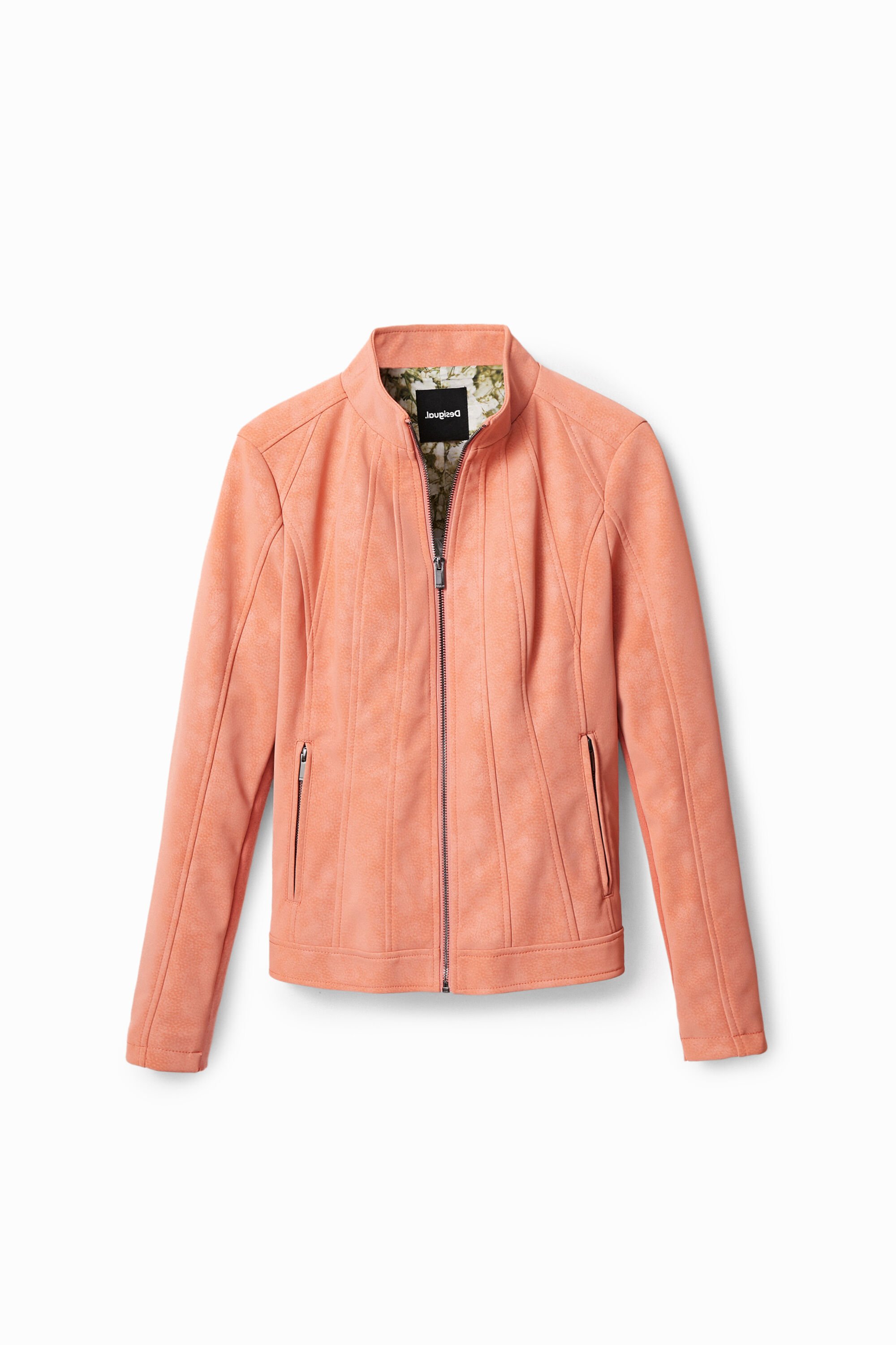 Desigual cheap leather jacket