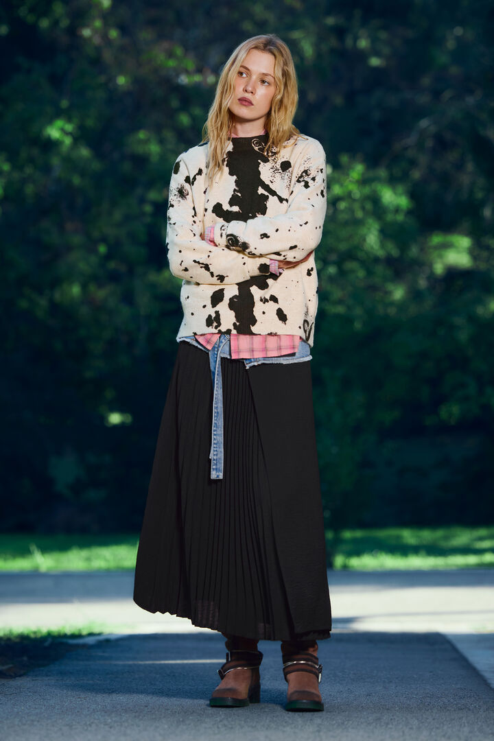 Pullover mit Animalprint