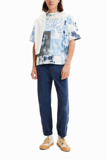 Camiseta patch tie-dye | Desigual