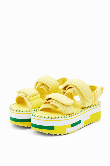 XL platform sandals
