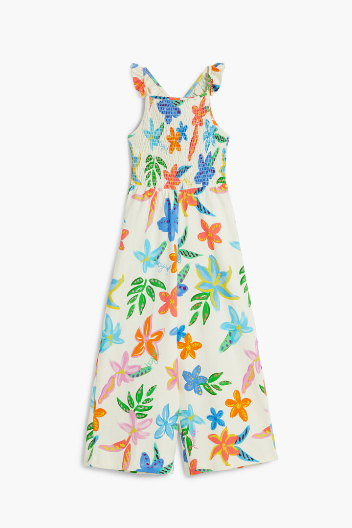 Floral print jumpsuit
