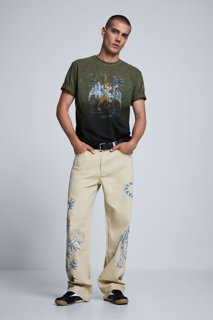 Bedrukte broek
