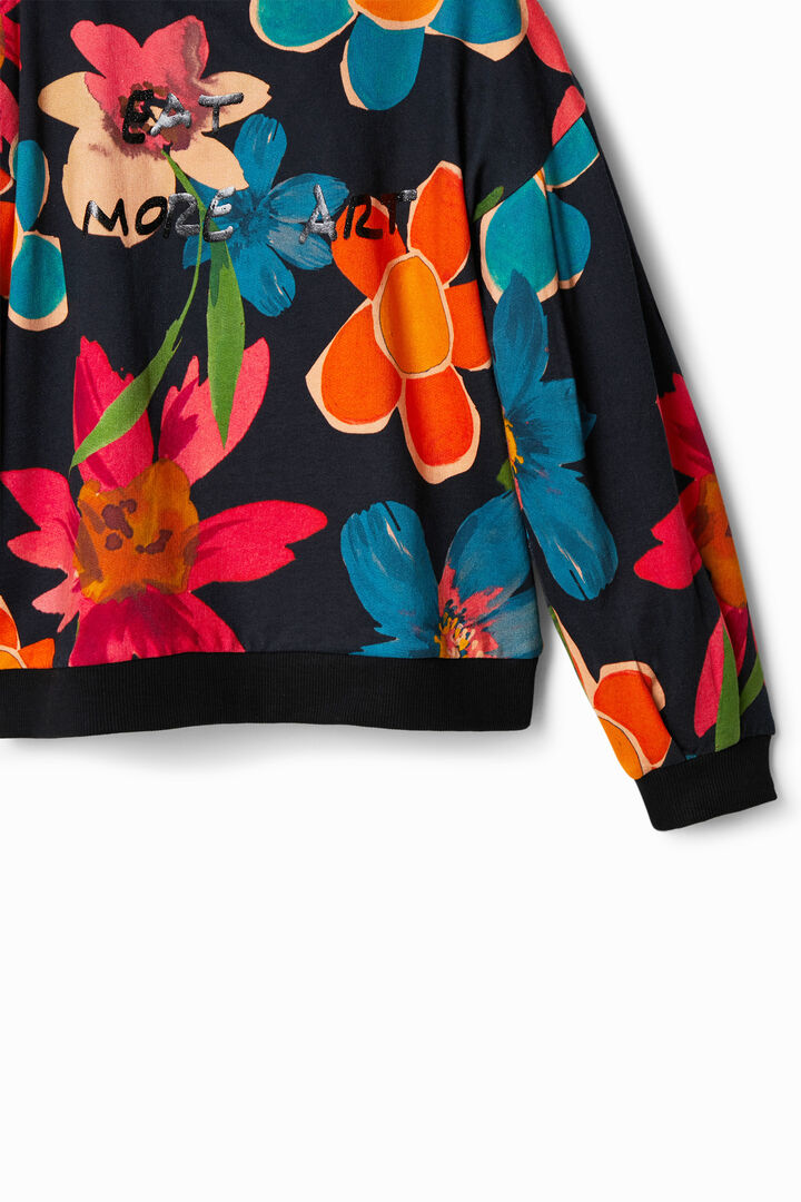 Floral oversize sweatshirt | Desigual