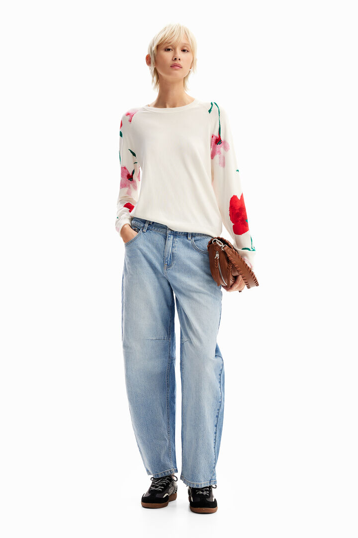 Camisola flores aquarela | Desigual