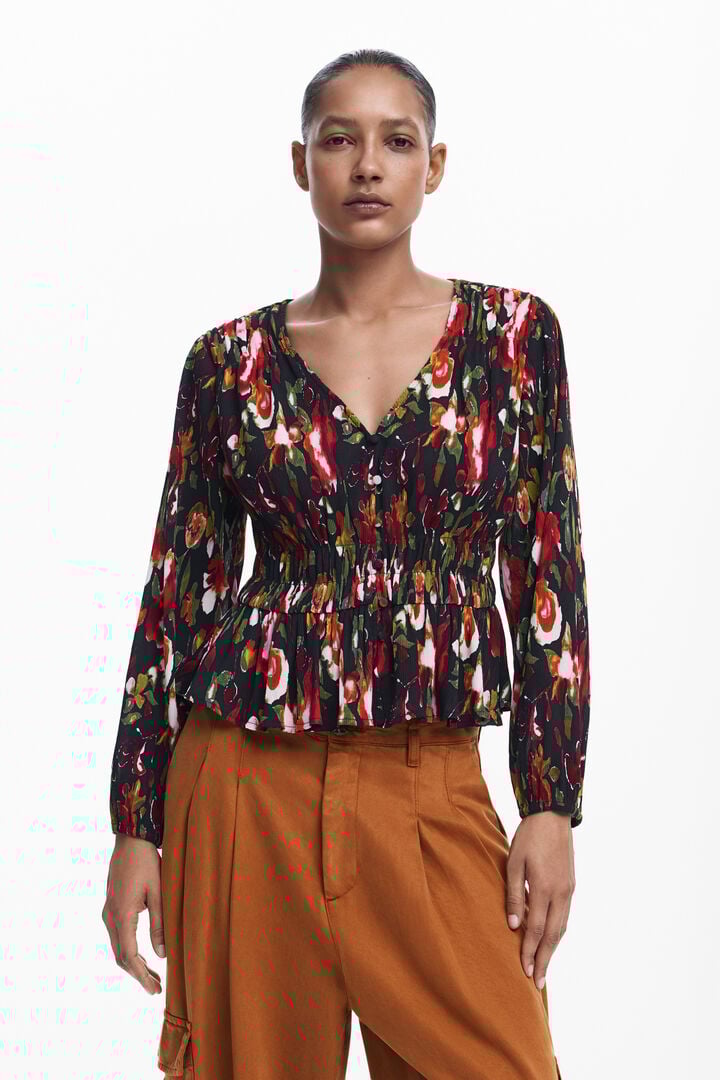 Blusa flores