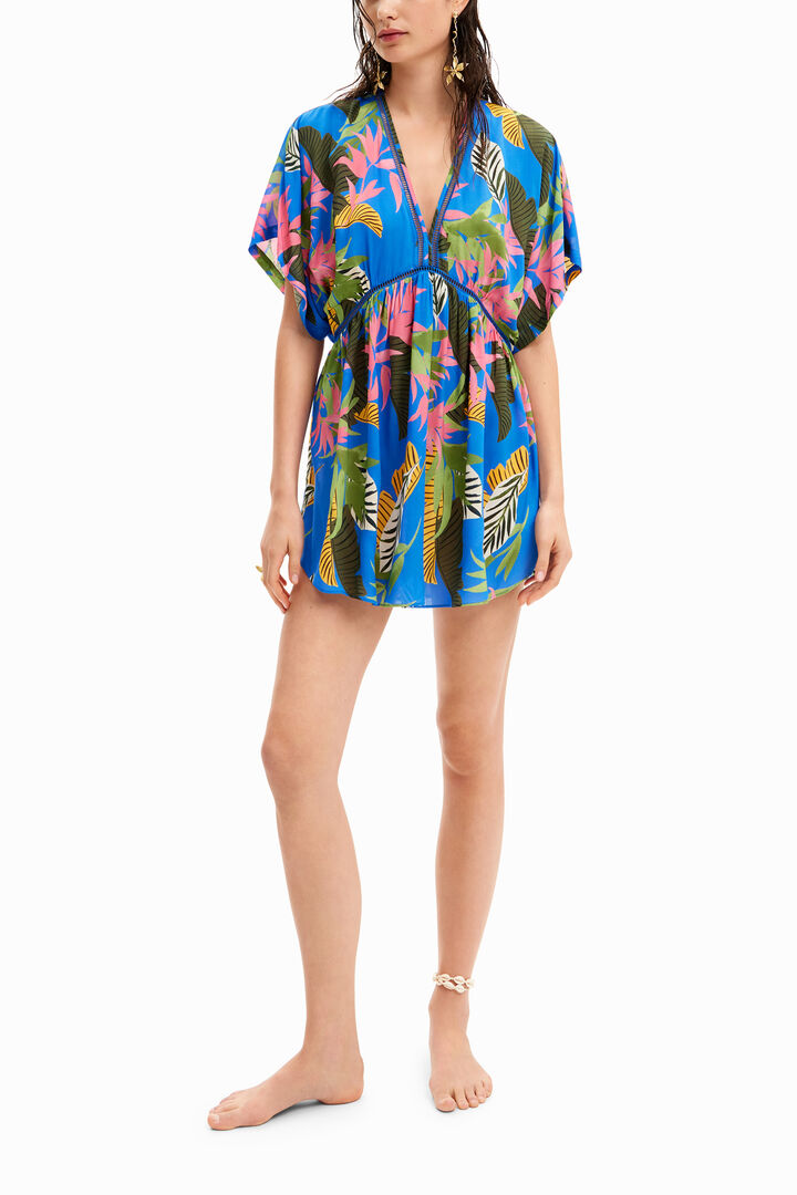 Vestido túnica tropical | Desigual