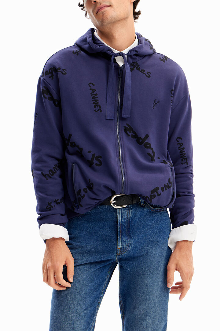 Zip-up hoodie | Desigual