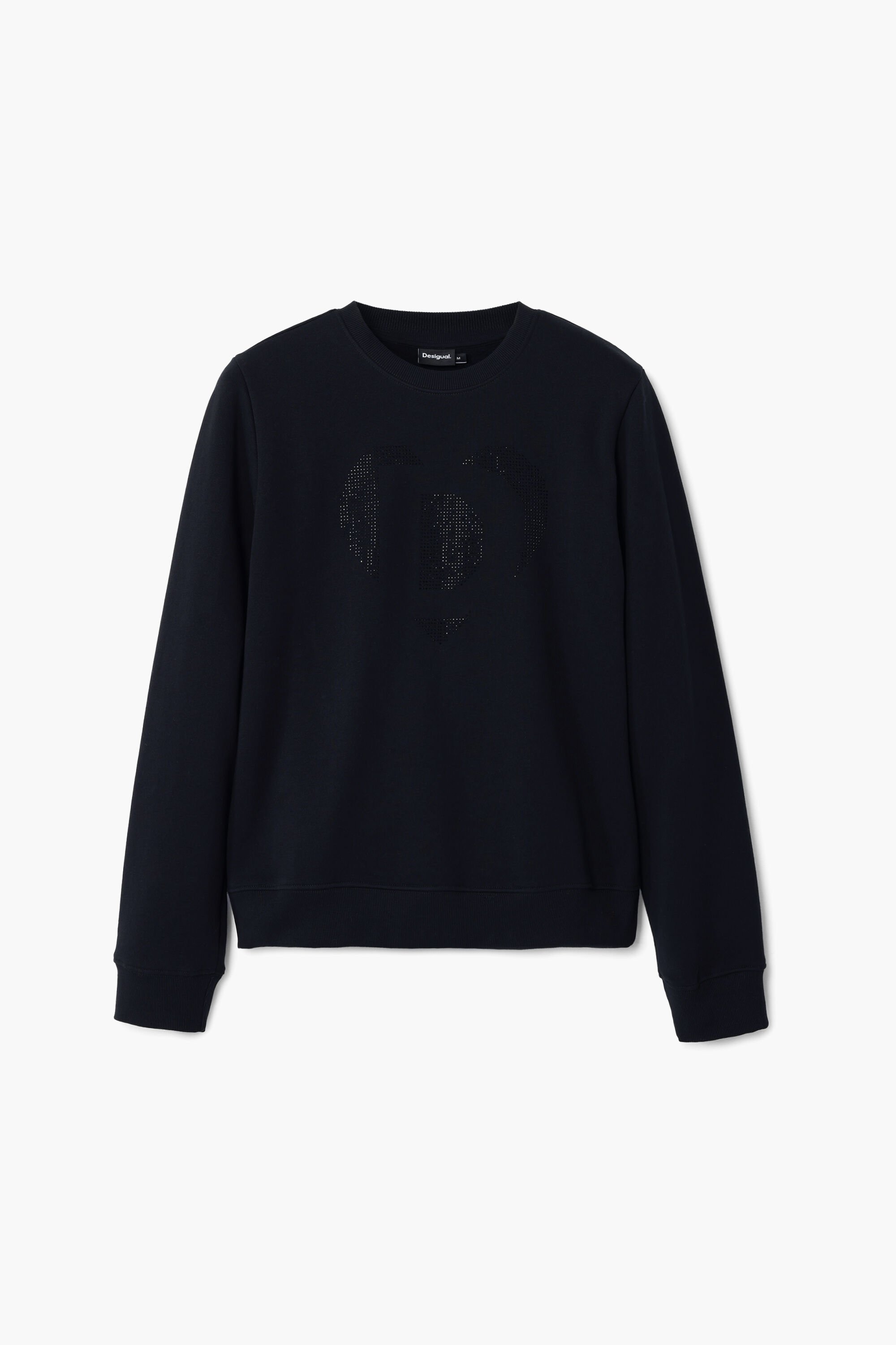 Desigual Strass logo sweatshirt