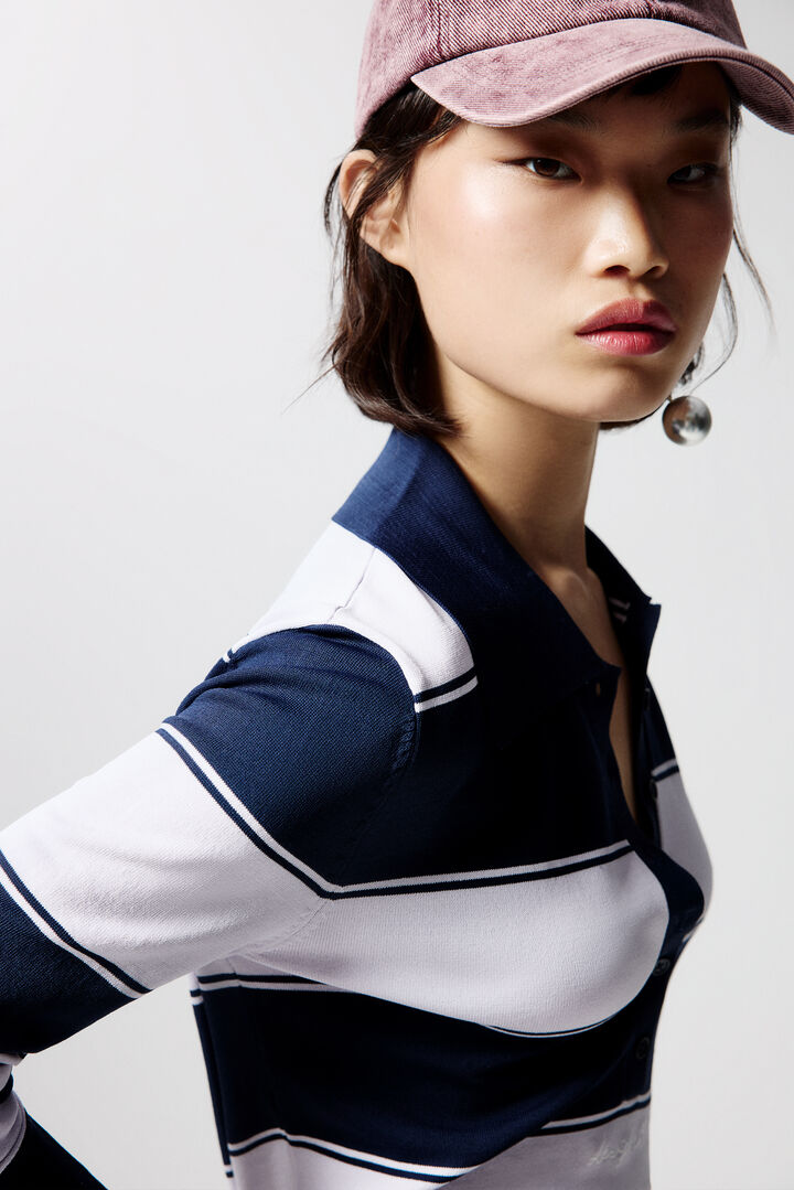 Vestido polo rayas | Desigual