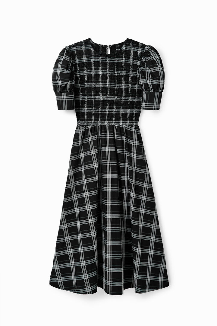 Abito midi quadri | Desigual