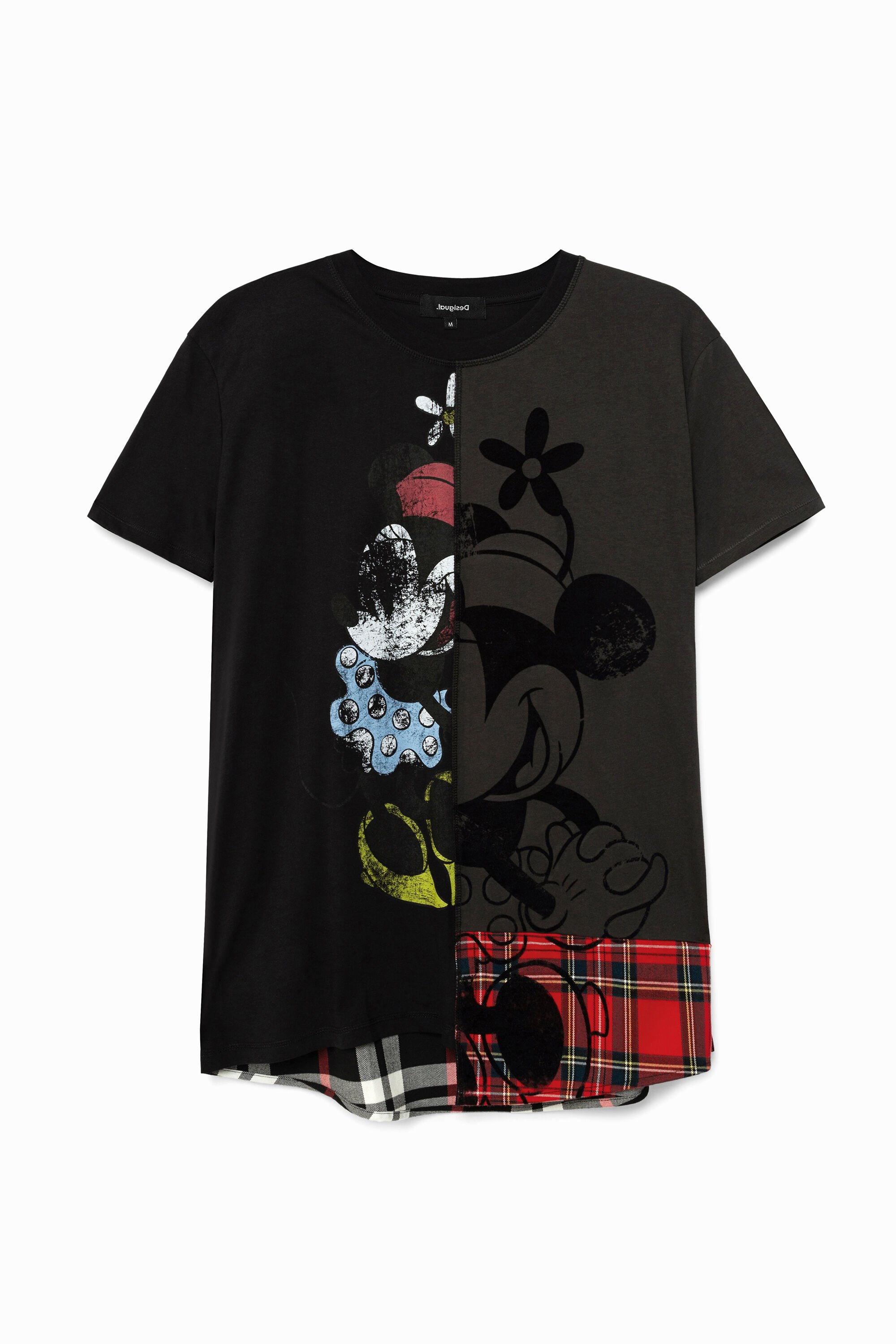 Minnie Mouse tartan T-shirt