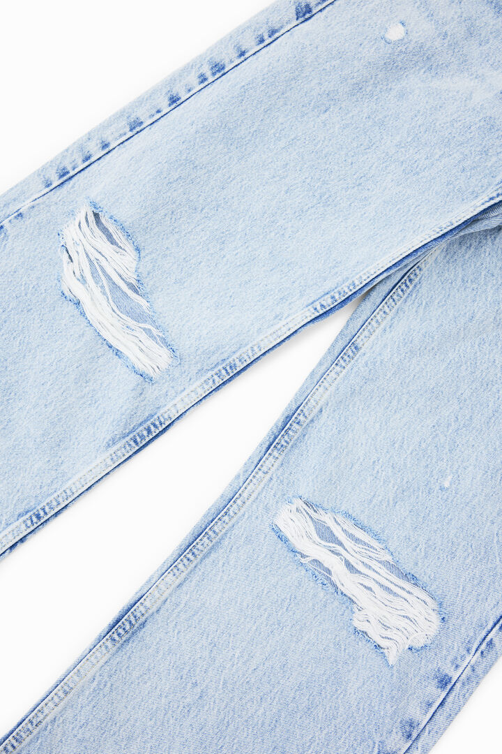 Distressed wide leg jeans | Desigual