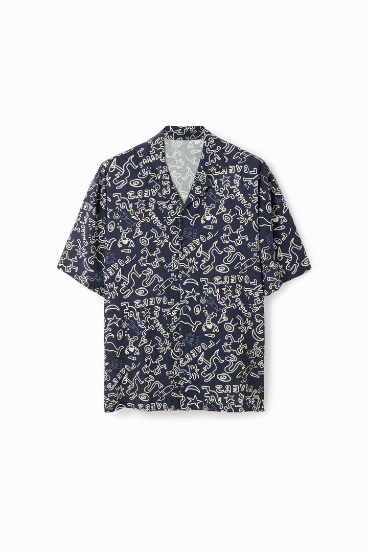 Illustration resort shirt