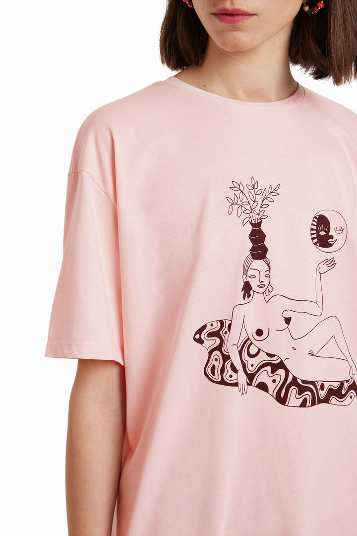 T-shirt orgânica de Miranda Makaroff | Desigual