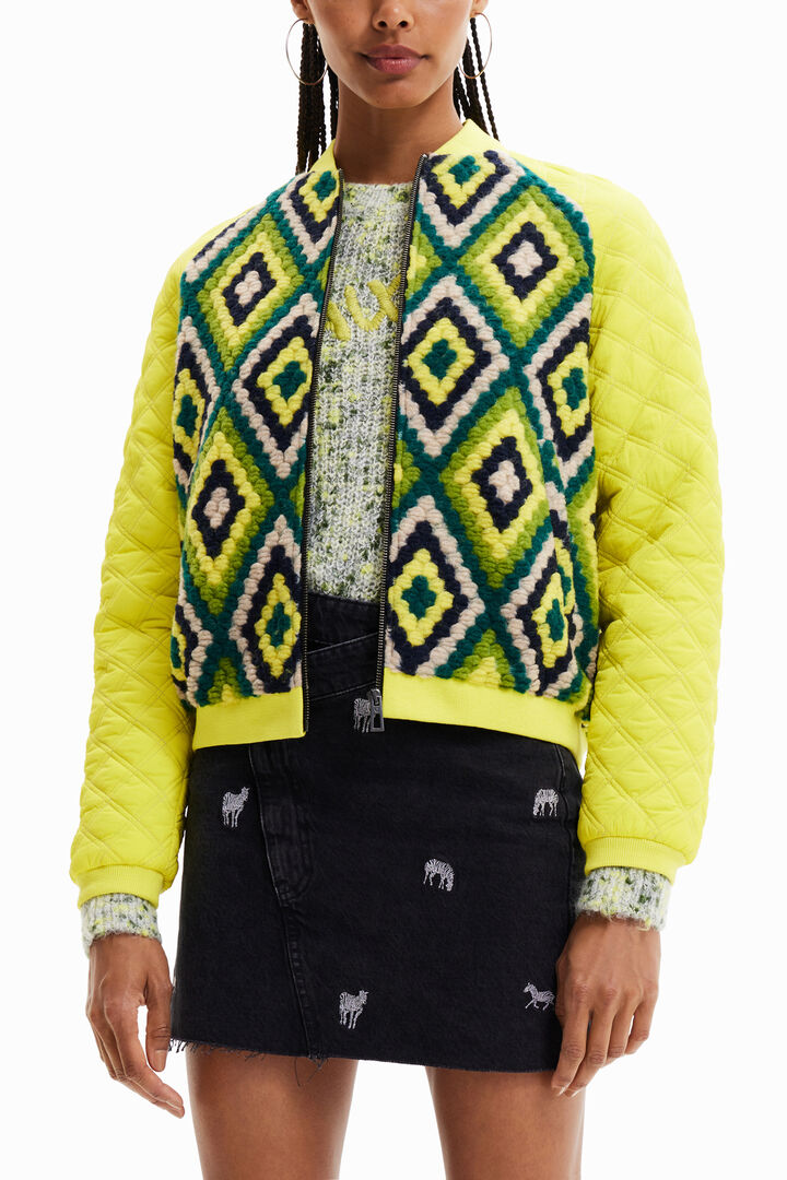 Chaqueta padded lana | Desigual