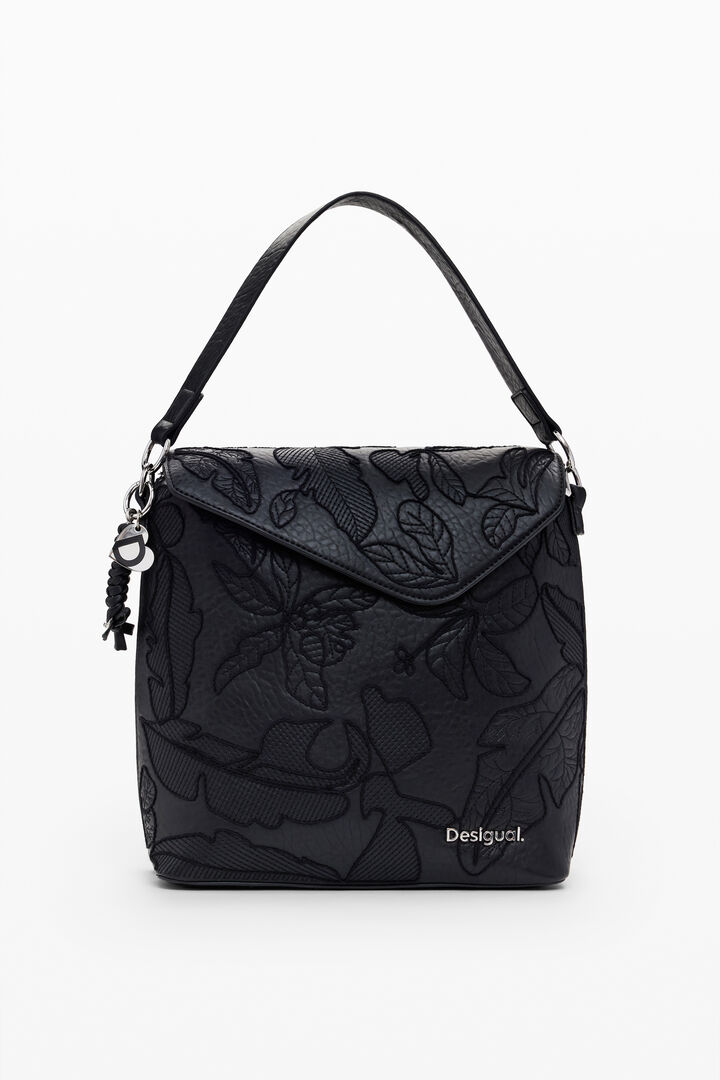 2-in-1 embroidered backpack
