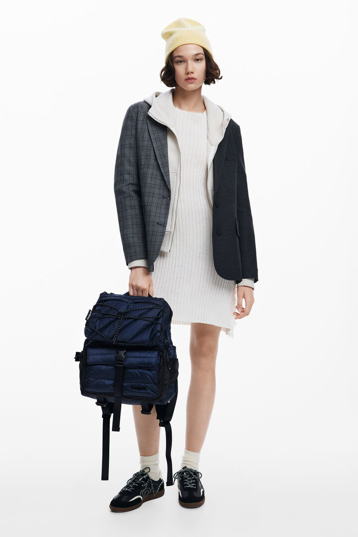 Padded multi-pocket backpack | Desigual