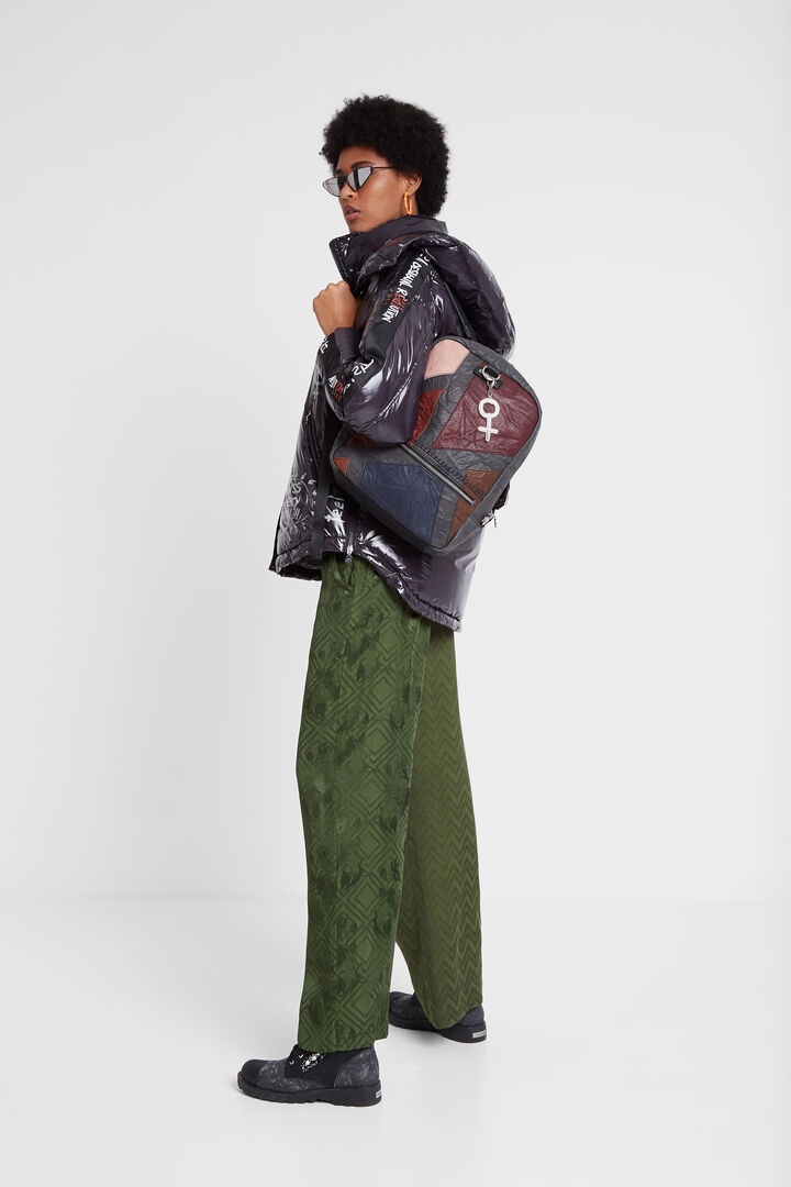 Sac à dos moyen avec patch | Desigual