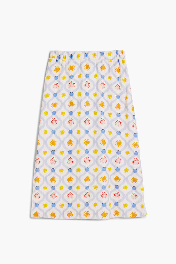 Falda midi flores | Desigual