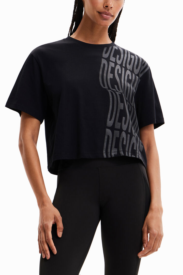 クロップド スポーツTシャツ | Desigual