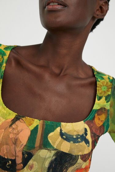Body z motivom slike slikarja Gaugina | Desigual