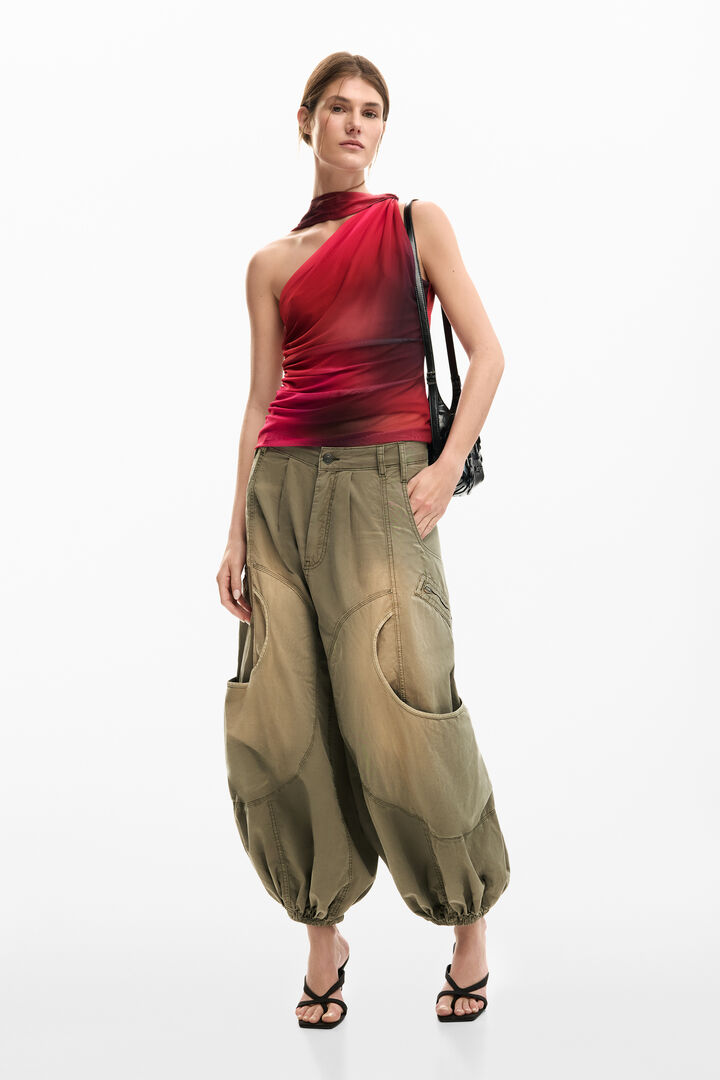 Knot neckline T-shirt | Desigual