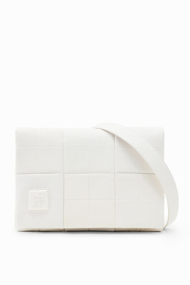 Midsize patchwork crossbody bag | Desigual