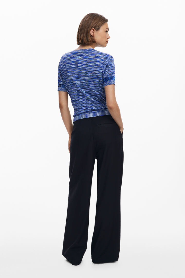 Camiseta de tricô marmorizada | Desigual
