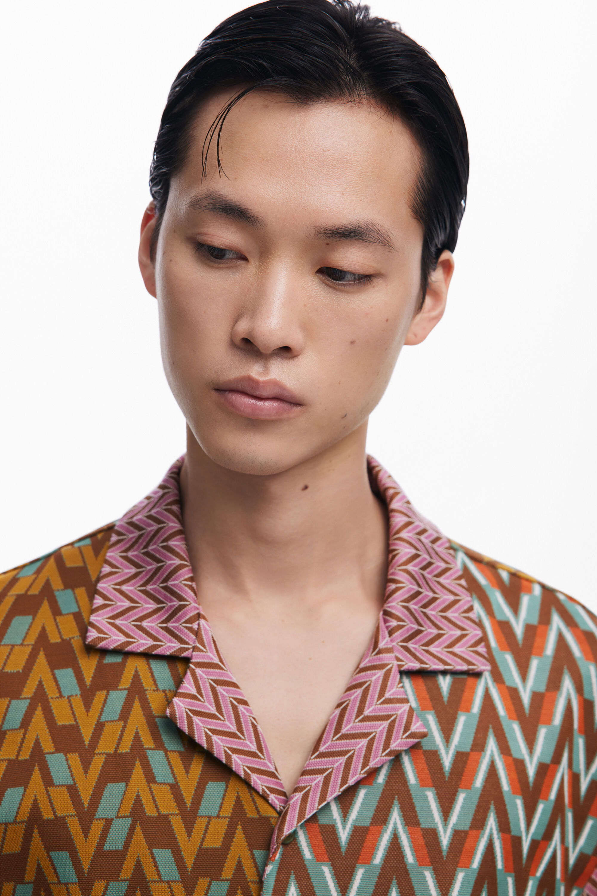 DESIGUAL SIXTIES JACQUARD SHIRT