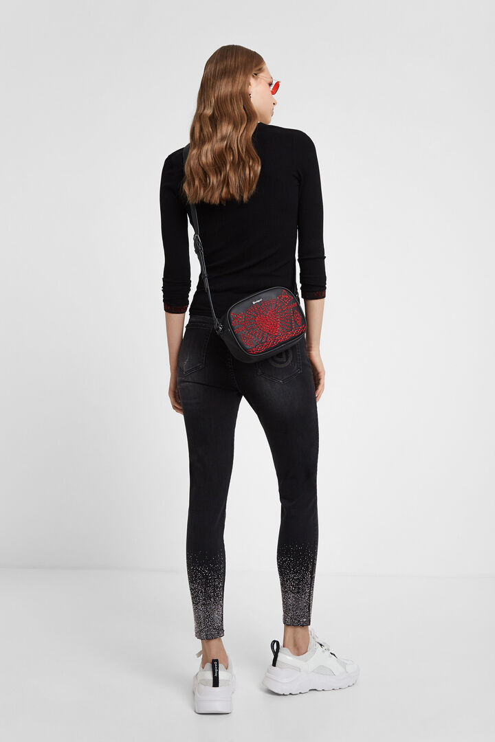 Rechteckige Tasche mit Herz | Desigual