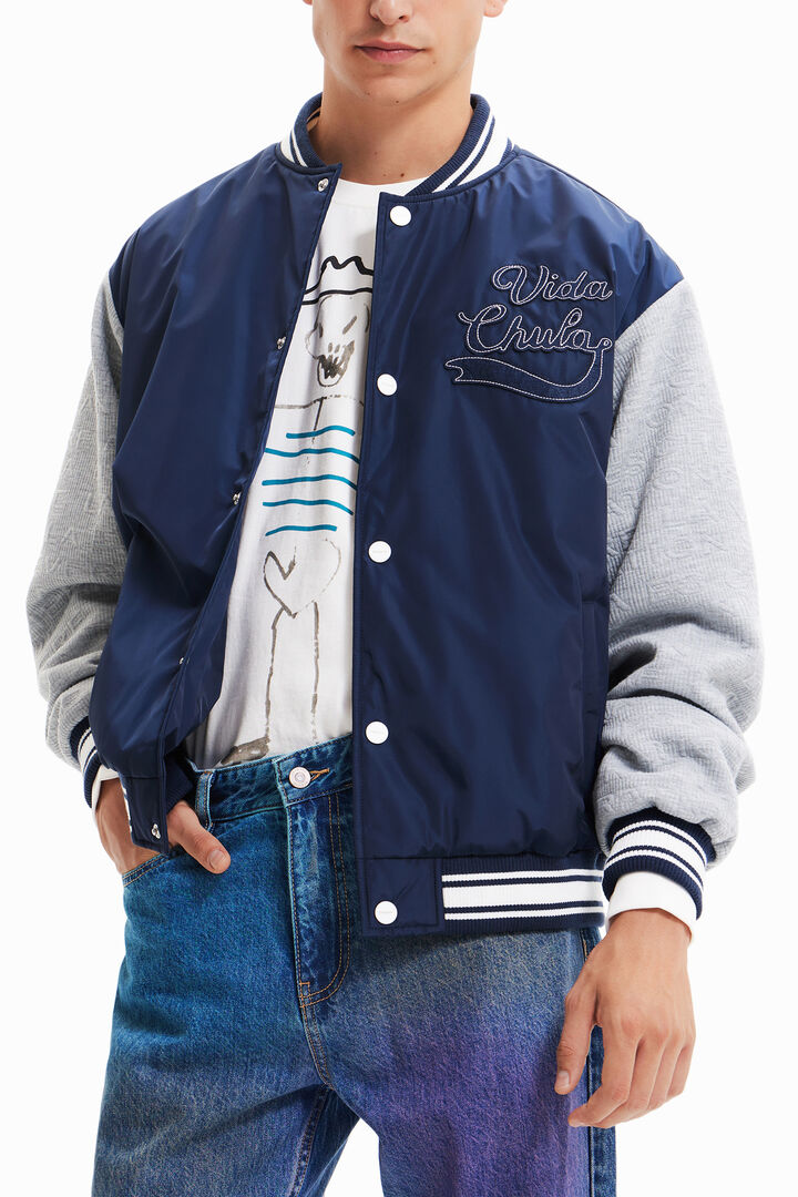 Chaqueta college "Vida Chula" | Desigual
