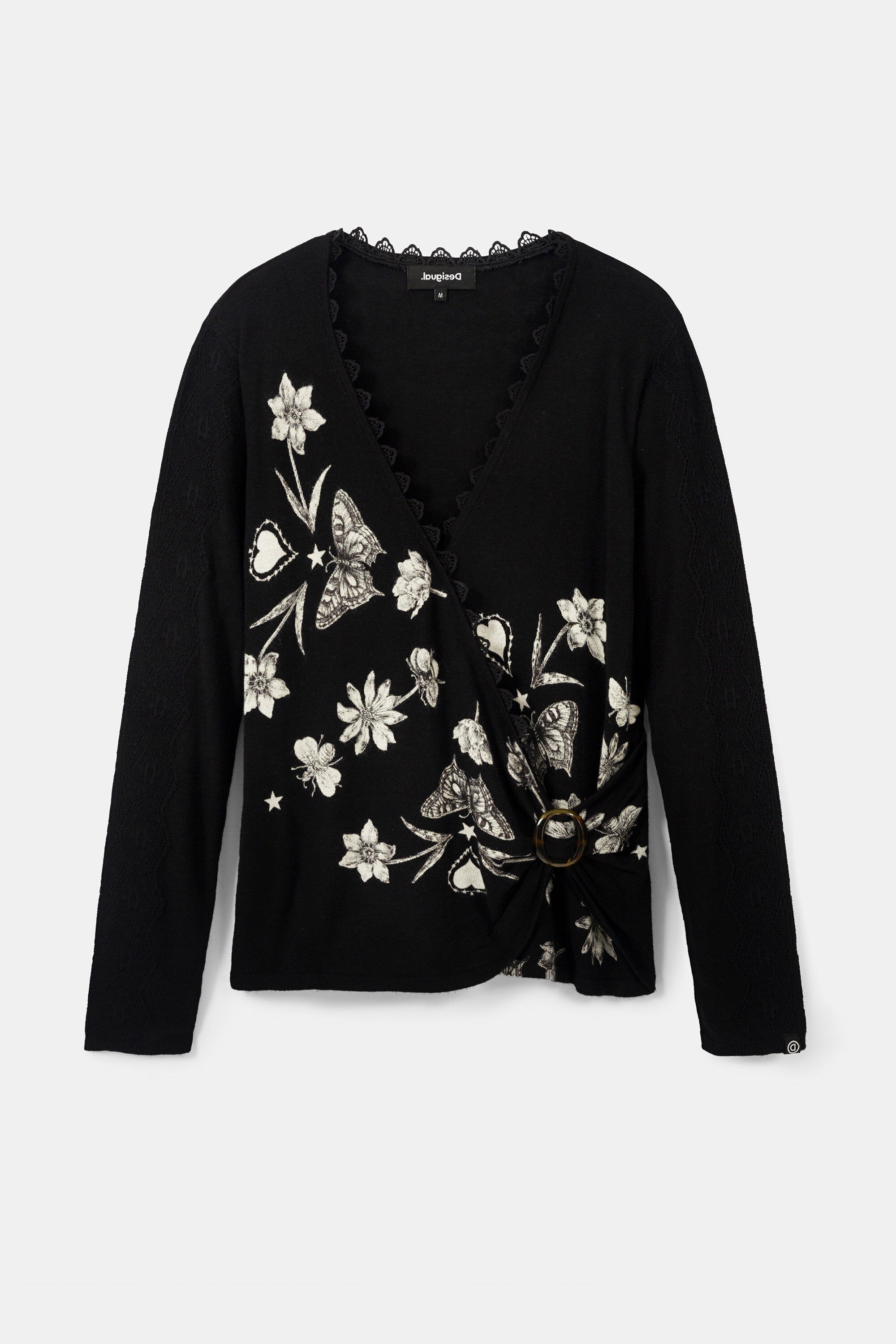 Fine crossed jumper butterflies