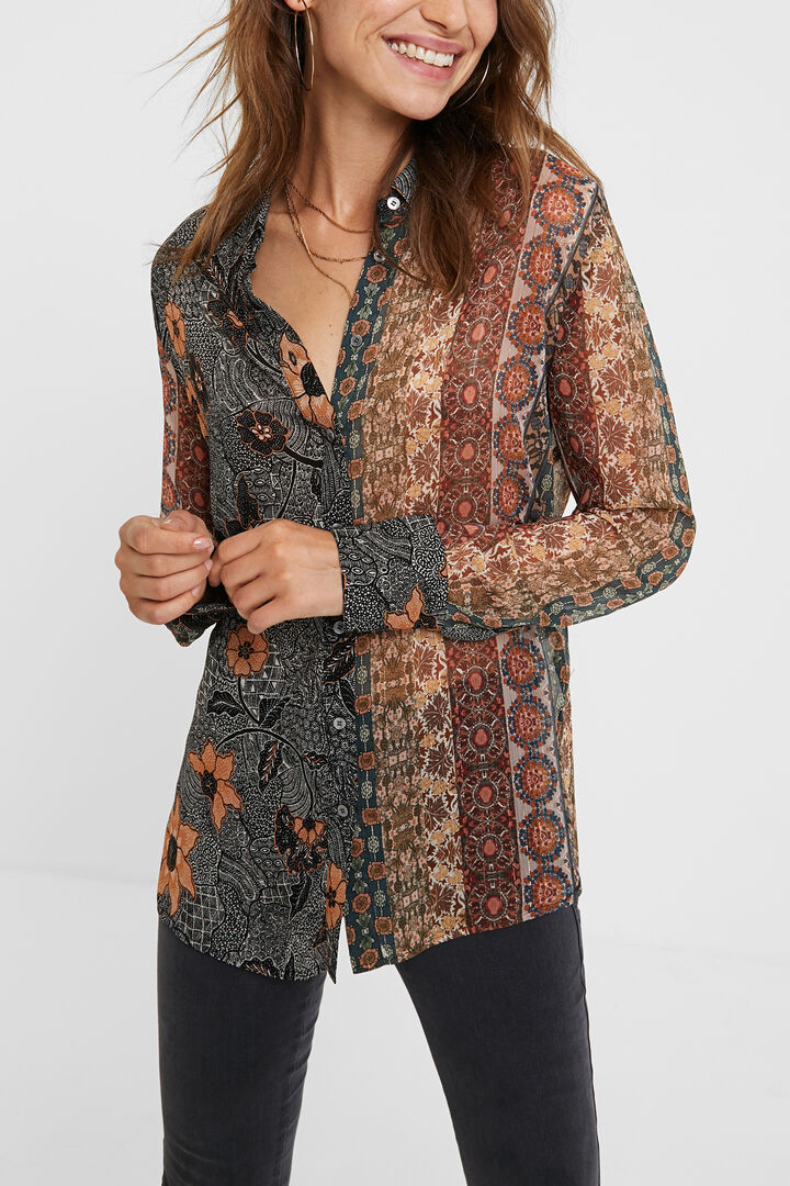 Boho shirt Lurex | Desigual